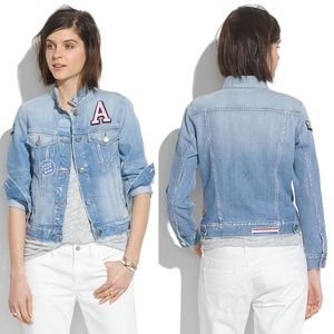 Madewell The Jean Jacket: Patchwork Edition
